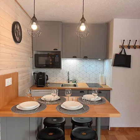 T2 Coeur Village Vue Pyrenees Saint-Lary-Soulan